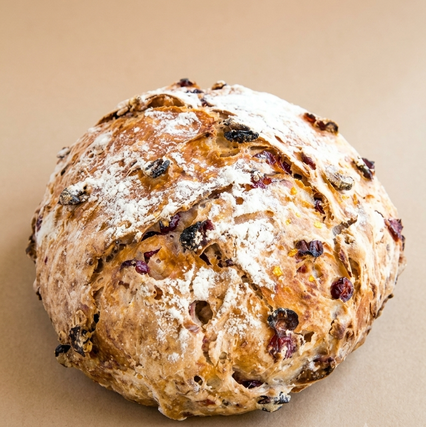 cheddar, cranberry, walnut loaf