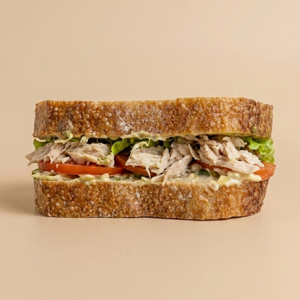 Chicken pesto sandwich