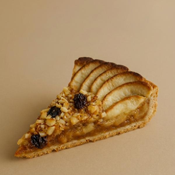 Apple pie slice
