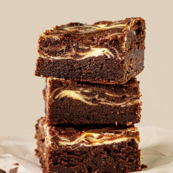 Cheesecake brownie (9 pcs)