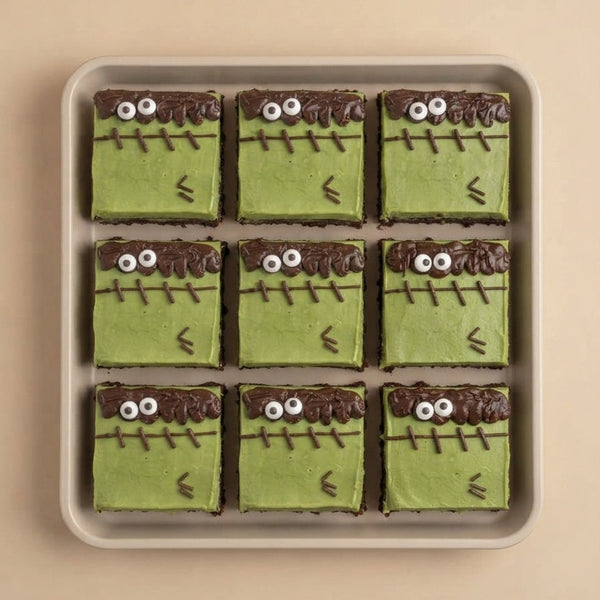 Frankenstein brownie : 1 tray